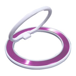 Ring Bracket for All Smartphones 360° Rotation Pink/White Ring Bracket for All Smartphones 360° Rotation Pink/White